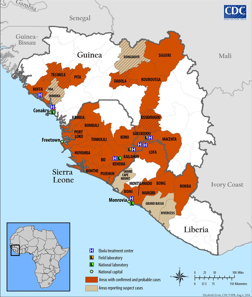 Ebolavirus vaccines and antivirals